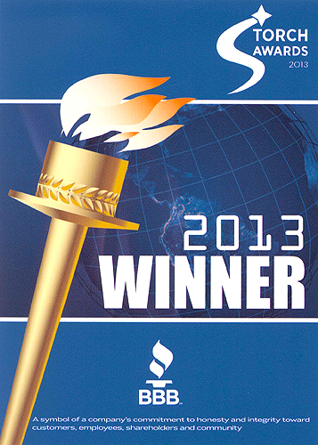 Manitoba Better Business Bureau Torch Award