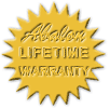 Our famous lifetime warranty!